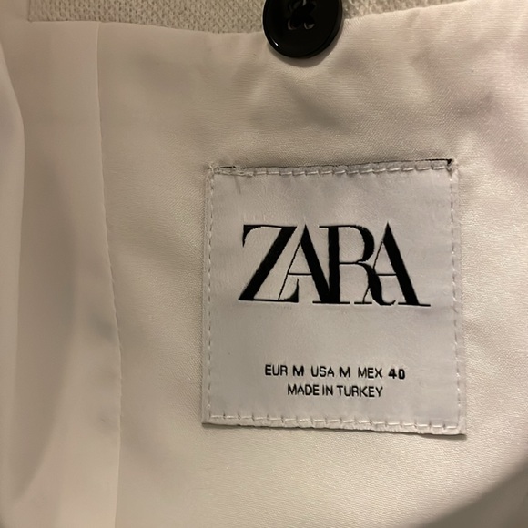 Zara Ivory white Blazer - Picture 3 of 3